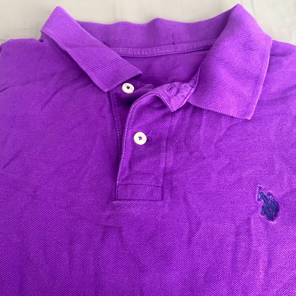 Purple U.S. Polo Assn. Shirt